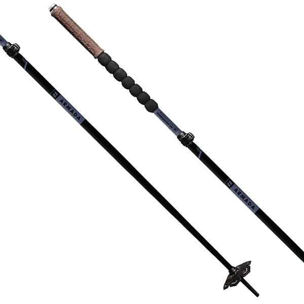 楽天市場】アルマダ スキーポール AK ADJUSTABLE Gray 110～135cm
