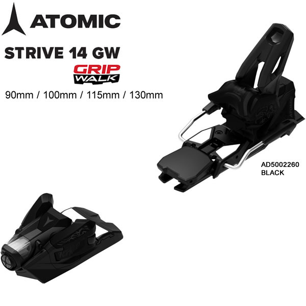 楽天市場】アトミック ビンディング STRIVE 14 GW Black (AD5002260