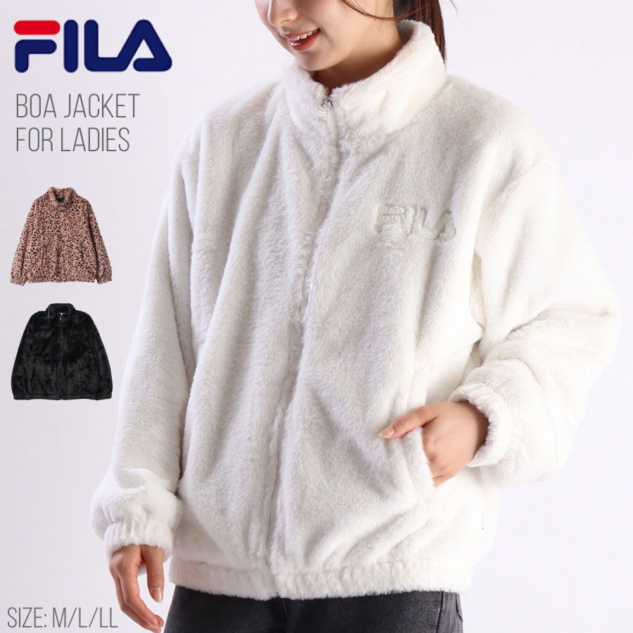 楽天市場】【冬物クリアランス 送料無料】FILA フィラ フェイクファー