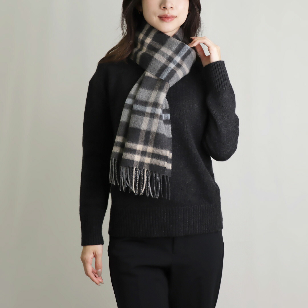 楽天市場】ジョンストンズ JOHNSTONS カシミア マフラー WA000016