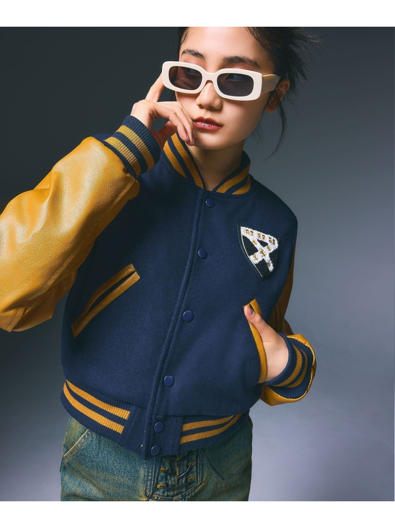 楽天市場】【SALE／50%OFF】BABY STADIUM JACKET X-girl エックス