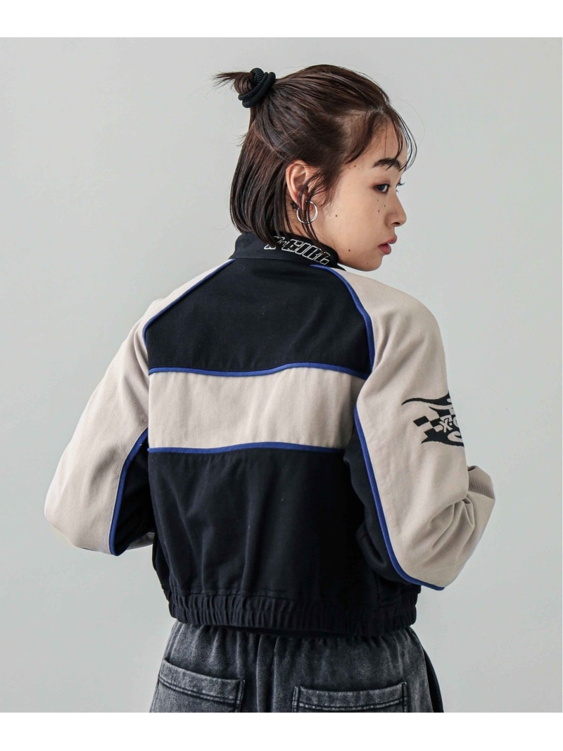 楽天市場】RACING JACKET ジャケット X-girl X-girl エックスガール
