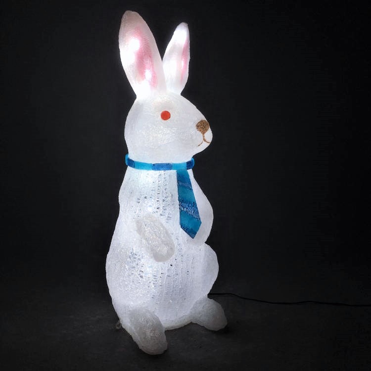 楽天市場】ネクタイ うさぎ（ラビット スタンディングポーズ）LED