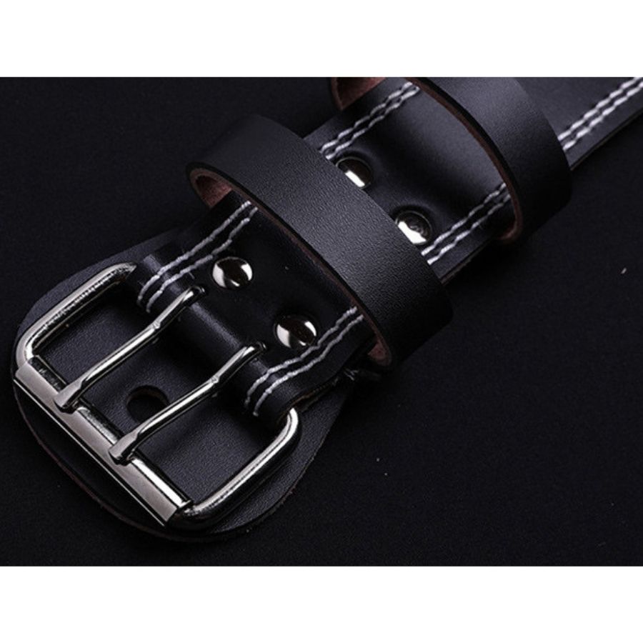 楽天市場】パワーベルト 黒 幅広 S / M / L / LL トレーニングベルト