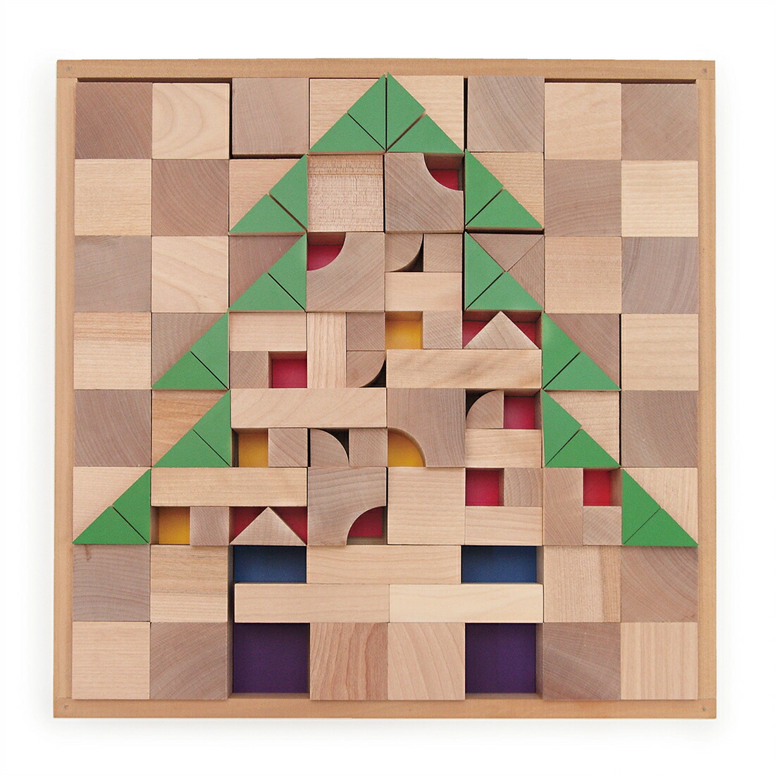 楽天市場】童具館 積木のいろは45 つみきのいろは45 ワクブロック45