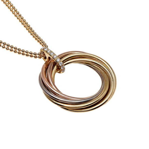 楽天市場】カルティエ トリニティ K18イエローゴールド K18ピンク