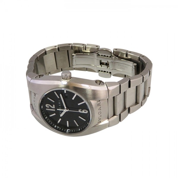 楽天市場】ブルガリ BVLGARI エルゴン クォーツ EG30S ブラック文字盤