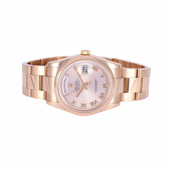 楽天市場】ロレックス ROLEX デイデイト 118205 ピンク/ローマ文字盤