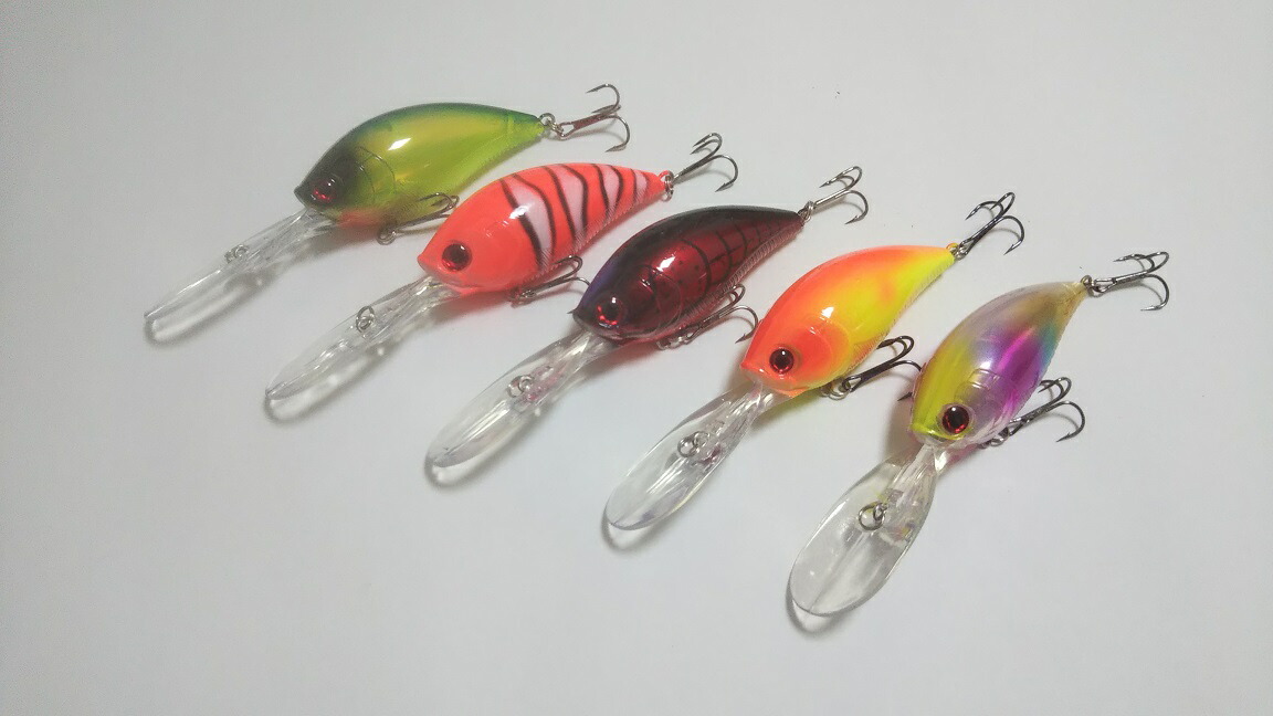 楽天市場】ディープクランク クランクベイト 5色 セット 20g 12cm 深度