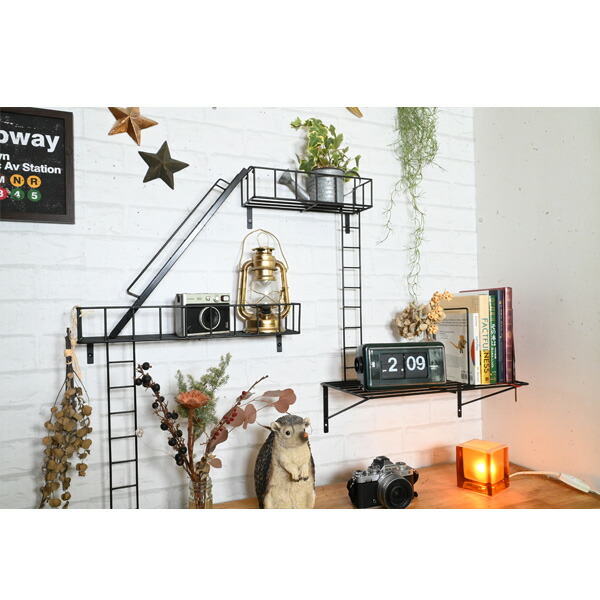 楽天市場】『fire escape Balcony S』ウォールシェルフ かっこいい