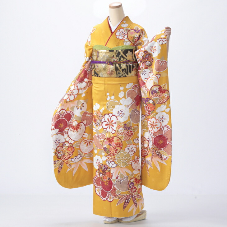 楽天市場】【レンタル】【成人式】振袖 フルセット Lサイズ 古典柄