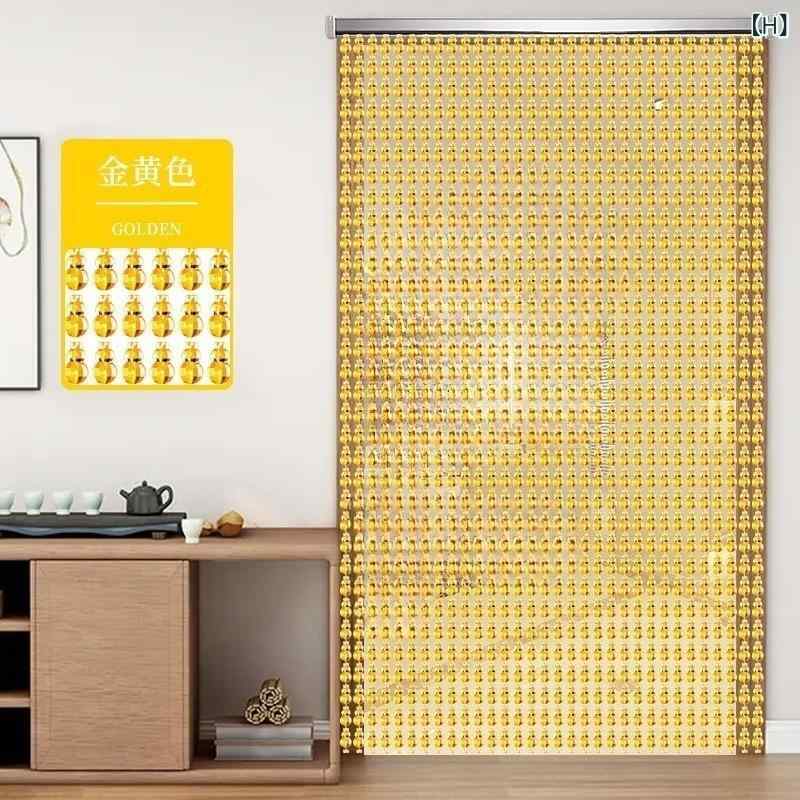 楽天市場】のれん 珠のれん 水晶 ビーズ インテリア 間仕切り 目隠し