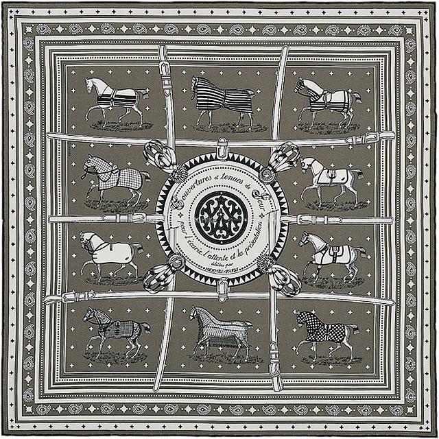 楽天市場】【ご褒美に☆】HERMES エルメス バンダナ カレ55 