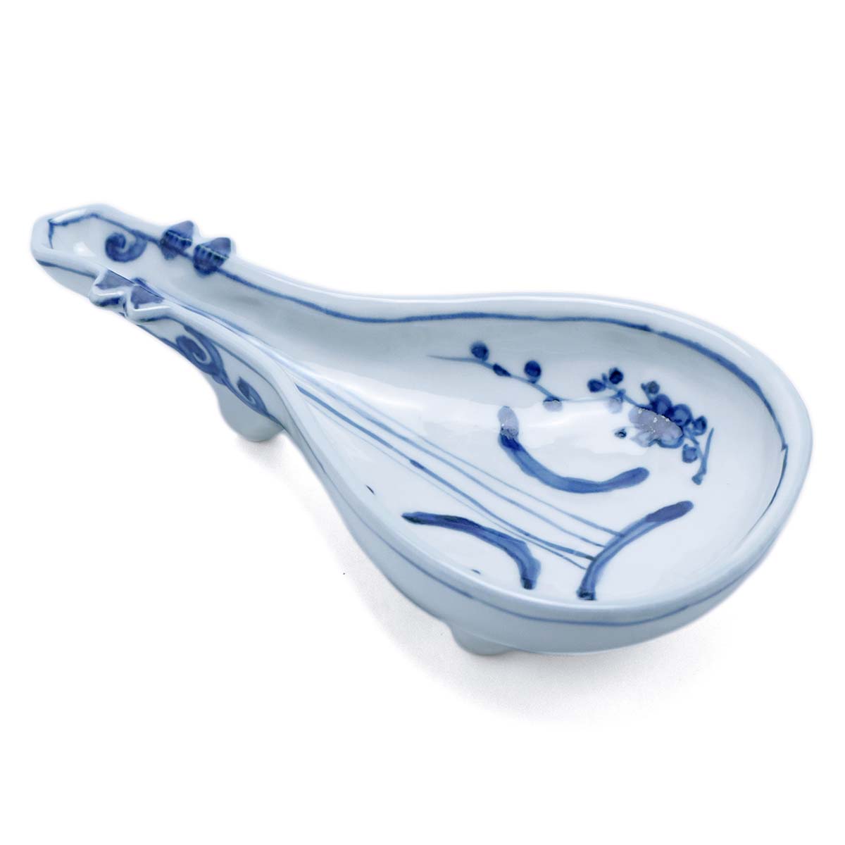 楽天市場】九谷焼：染付琵琶形向付・正木春蔵《小鉢・19.4cm》 : 和