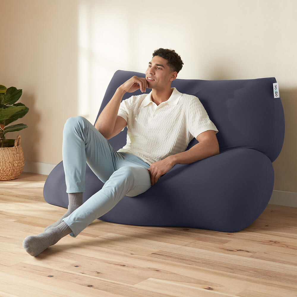 引き取り限定】Yogibo Max ペールブルー 引き取り限定】Yogibo Max