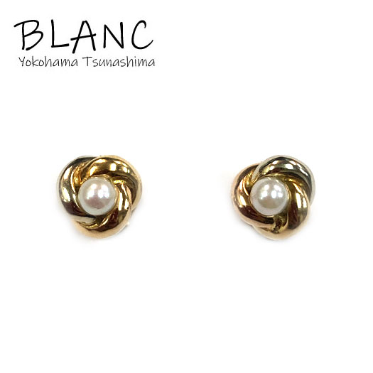 楽天市場】カルティエ トリニティ パール ピアス K18 イエローゴールド