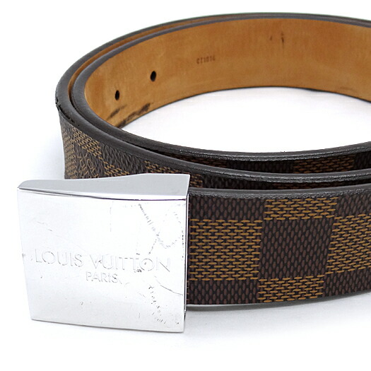 楽天市場】ルイヴィトン ベルト サンチュール キャレ ダミエ