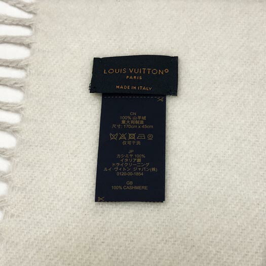 楽天市場】ルイヴィトン マフラー レイキャビック カシミヤ グレージュ