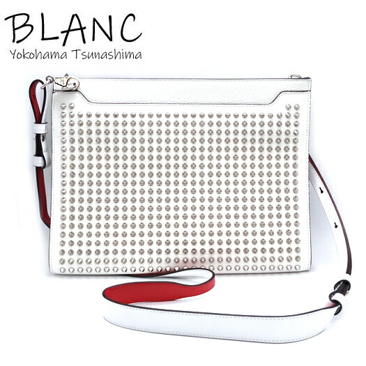 楽天市場】クリスチャンルブタン スカイポーチ スパイクスタッズ 2way