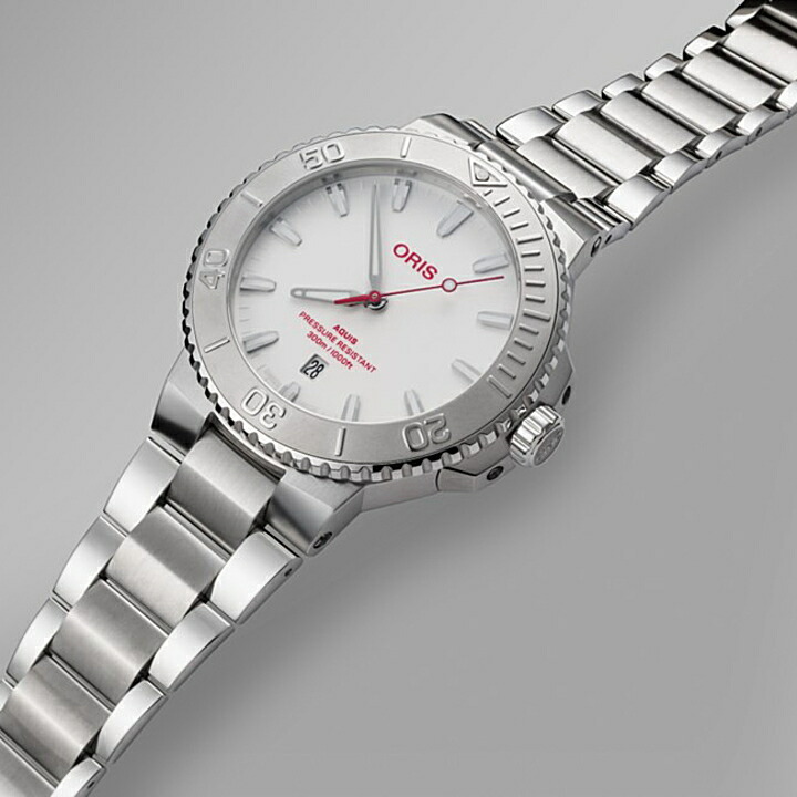 楽天市場】（最強配送）ORIS オリス Aquis アクイスデイト 01 733 7789