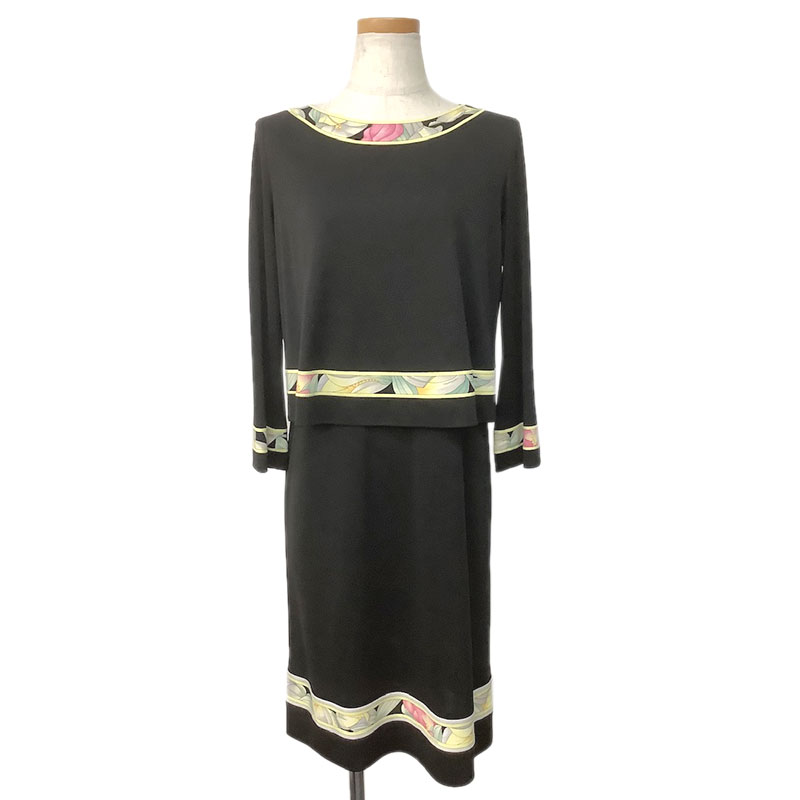 LEONARD 花柄 七分袖ワンピース 【公式通販】