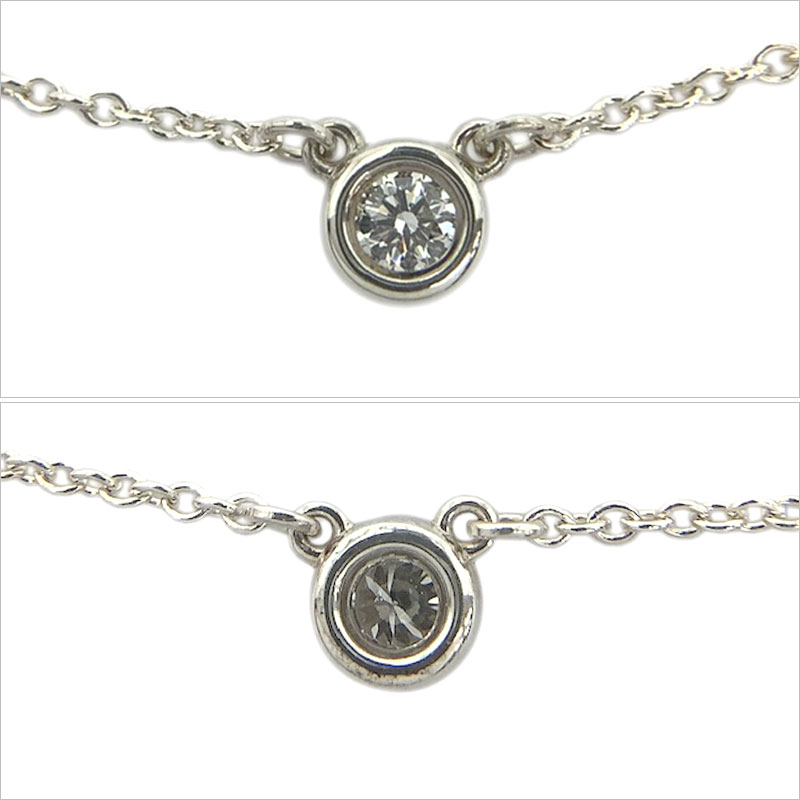 楽天市場】Tiffany&Co. ティファニー バイザヤード ダイヤモンド