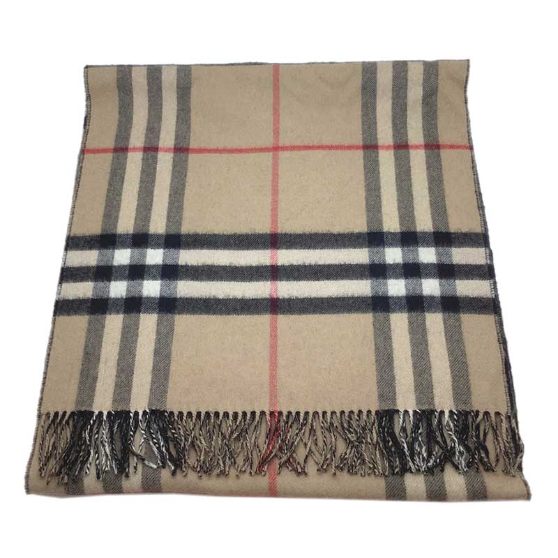 楽天市場】BURBERRY バーバリー リバーシブル チェック マフラー