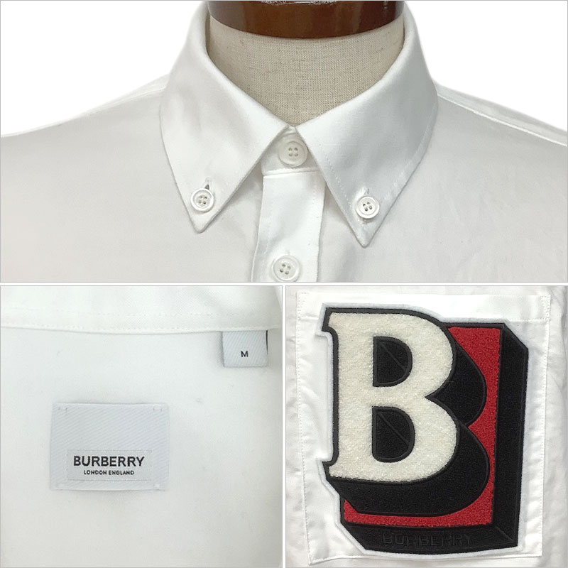 楽天市場】BURBERRY バーバリー オーバーサイズシャツ コットン