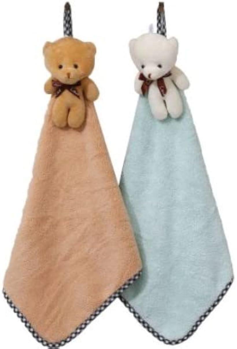 楽天市場】ループ付きクマのぬいぐるみタオル2個セット : スピード