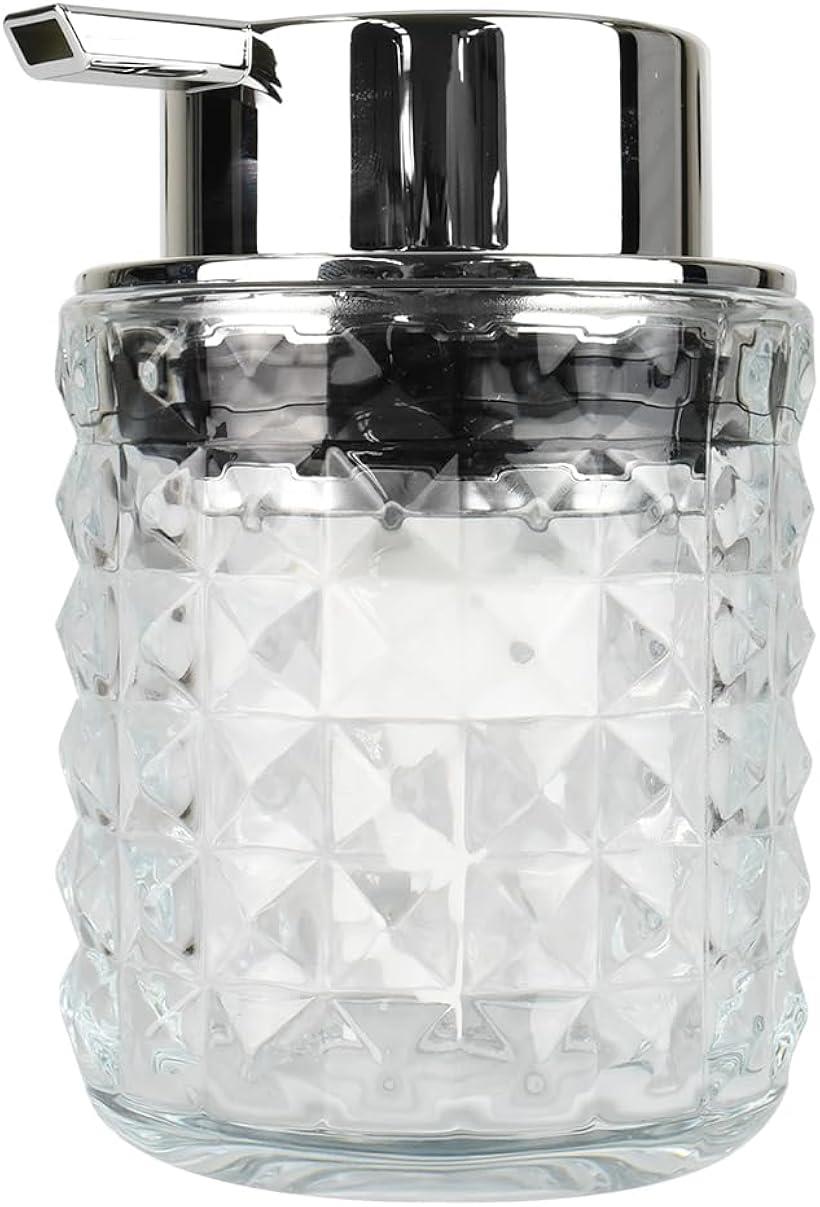 楽天市場】ソープディスペンサー 泡タイプ 手動プッシュ式 ガラス 広口