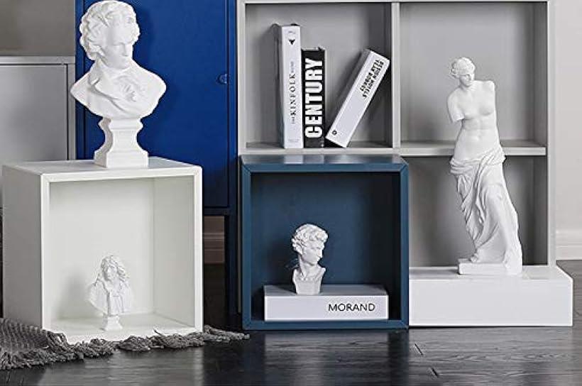 楽天市場】自宅が美術館 石膏像風 人物像 シリーズ 割れにくい カケ