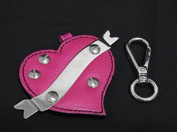 楽天市場】プラダ キーリング ハート ピンクの通販