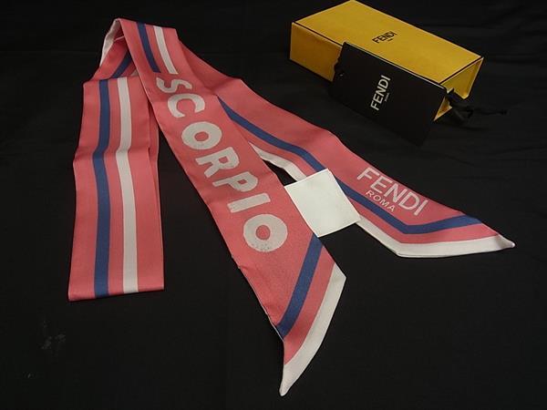 楽天市場】□新品□未使用□ FENDI フェンディ ラッピー シルク100
