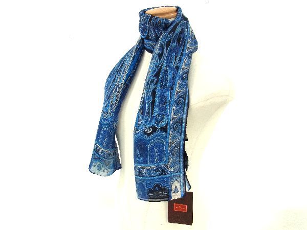 楽天市場】□新品□未使用□ ETRO エトロ シルク100% ペイズリー柄