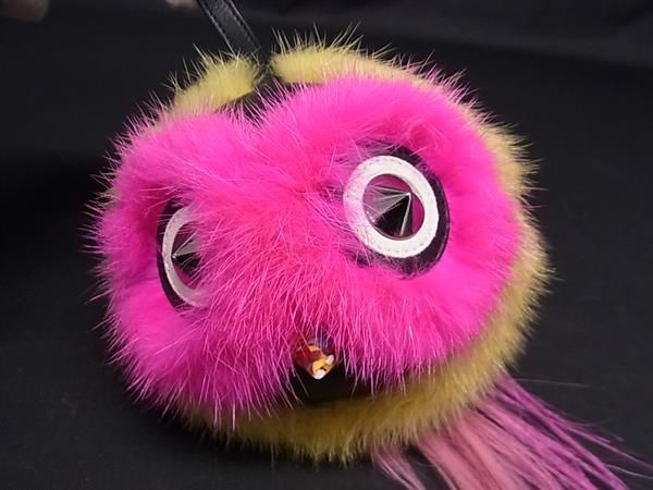 楽天市場】□美品□ FENDI フェンディ バッグバグズ モンスター ファー