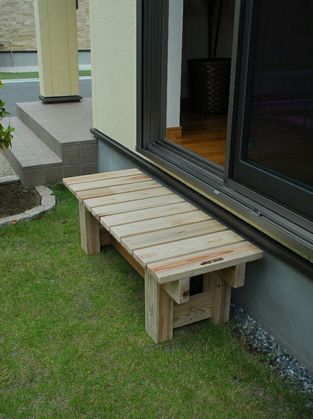 楽天市場】木製ベンチ H ［国産杉材］ : YABASHI FORESTRY