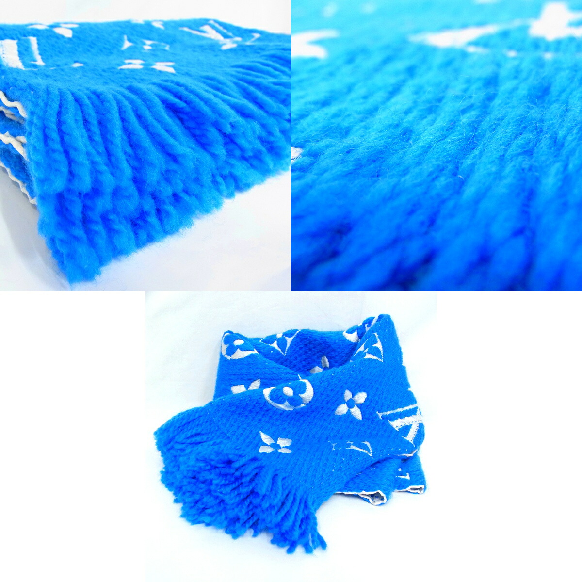 楽天市場】ルイヴィトン LOUIS VUITTON マフラーエシャルプ・ロゴ