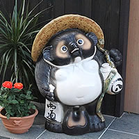 楽天市場】【38時間限定20%OFFクーポン配布中】信楽焼 20号福ひねり狸