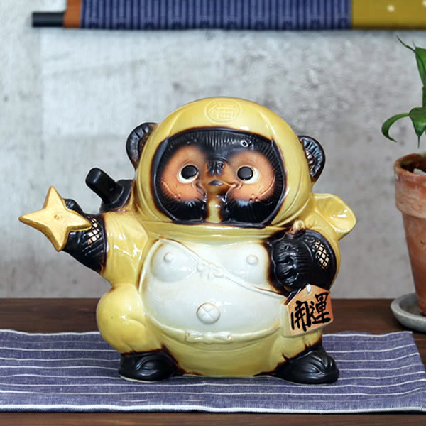 楽天市場】【38時間限定20%OFFクーポン配布中】信楽焼 忍者たぬき 送料