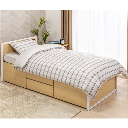 楽天市場】【新生活応援特価】[シングル]ヤマダオリジナル 大容量収納