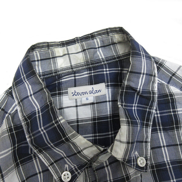 楽天市場】a□スティーブンアラン/Steven Alan チェック柄 長袖BD