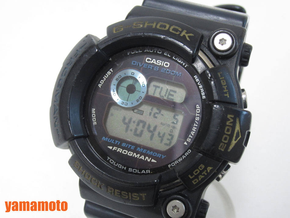 楽天市場】CASIO カシオ FROGMAN フロッグマン トリプルクラウン