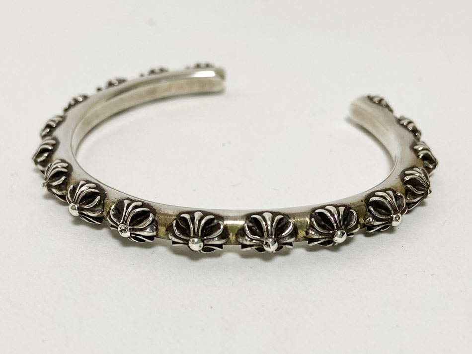 楽天市場】CHROME HEARTS クロムハーツ バングル ブレスレット 925