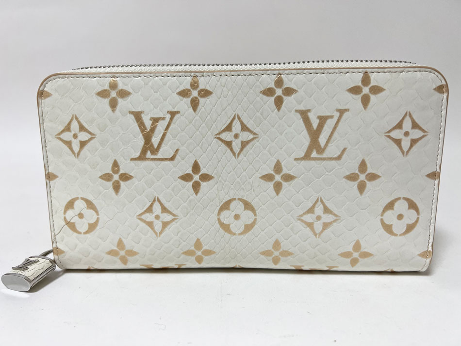 楽天市場】LOUIS VUITTON ルイヴィトン パイソン ジッピーウォレット
