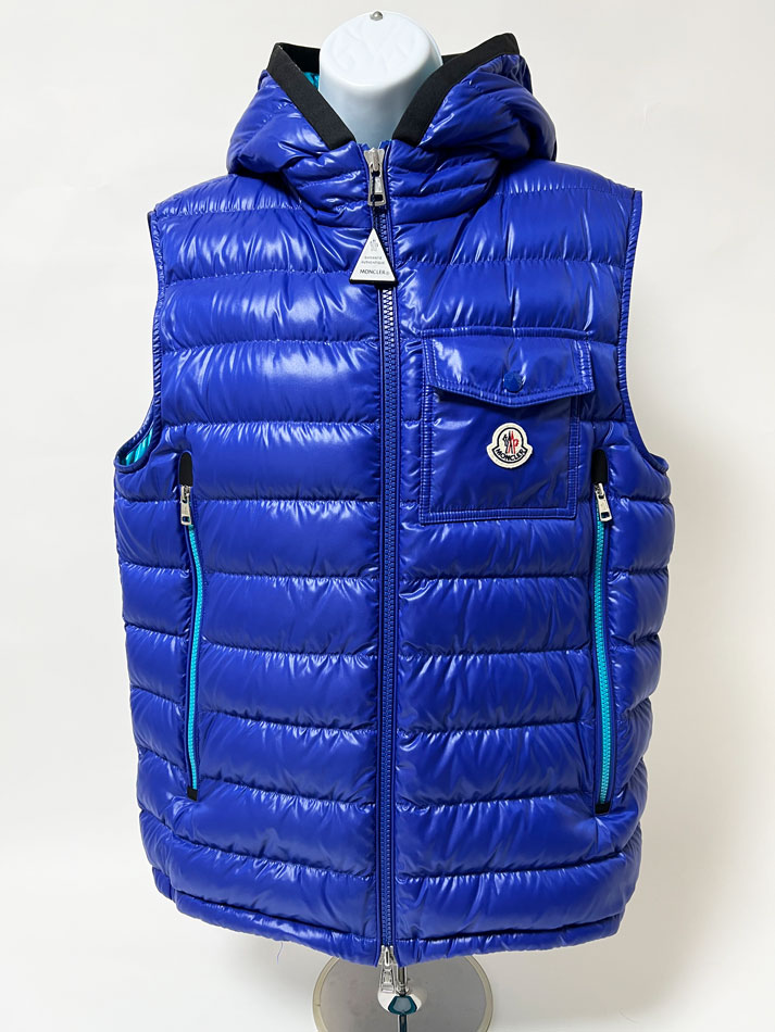 鑑定済・極美品☆MONCLER SPICULES GILET ダウンベスト 00 鑑定済・極