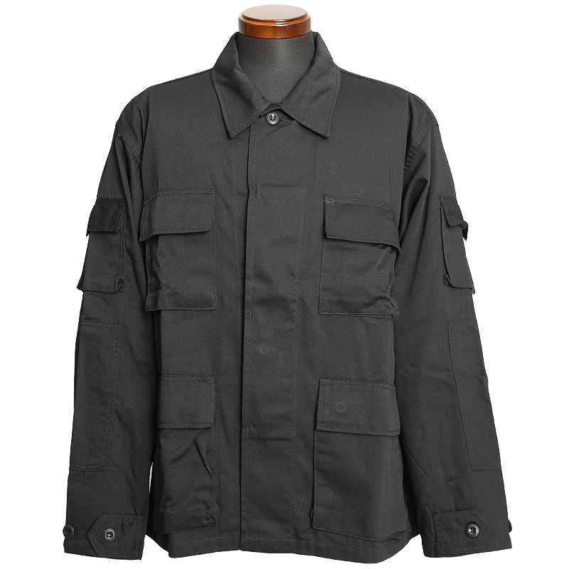 楽天市場】米軍タイプ BDUジャケット ブラック JB002YN メンズ