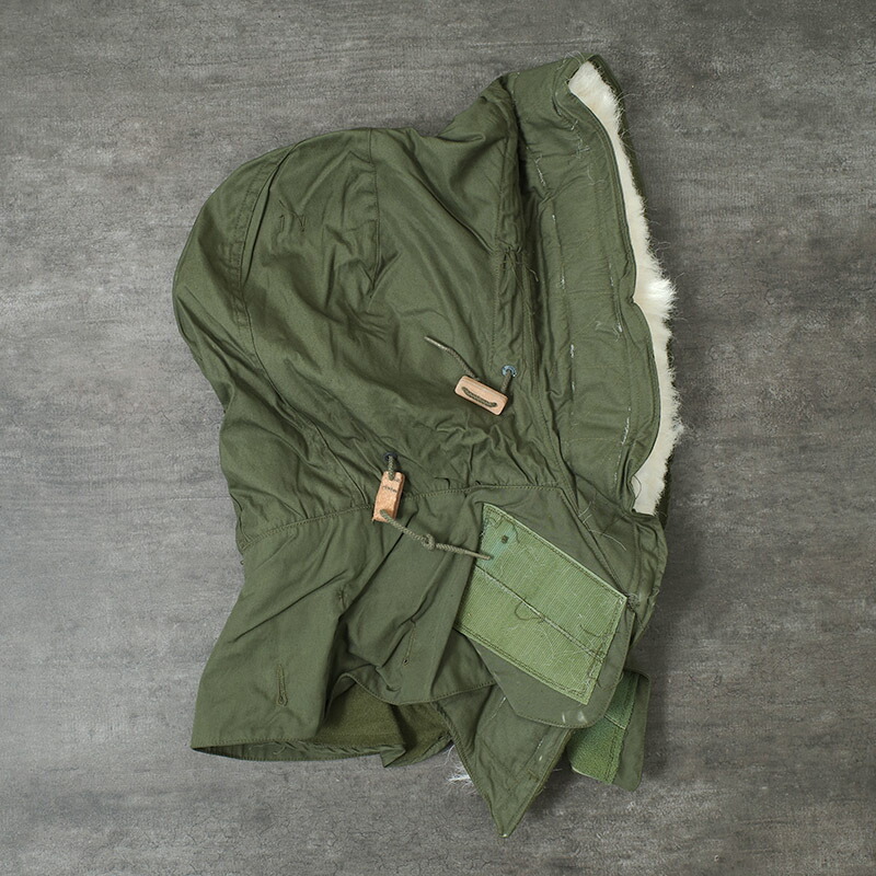 楽天市場】米軍 M-65パーカー用フード アクリルファー デッドストック