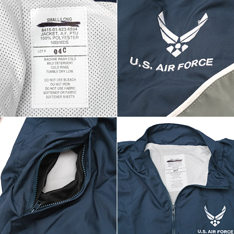 楽天市場】米軍 US AIR FORCE PTジムジャケット デッドストック 278