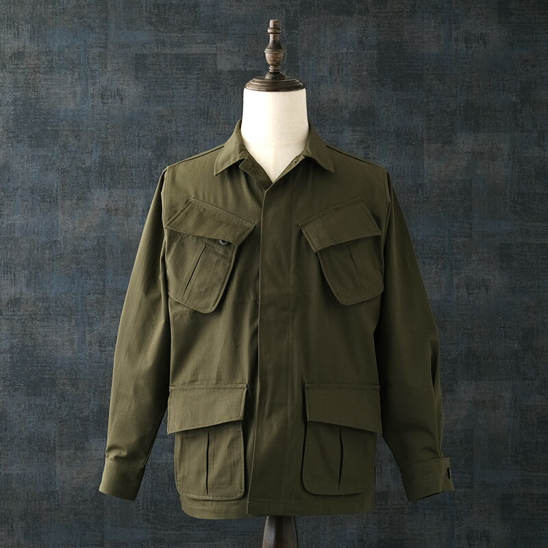 楽天市場】米軍タイプ ジャングルファティーグジャケット 4th モデル