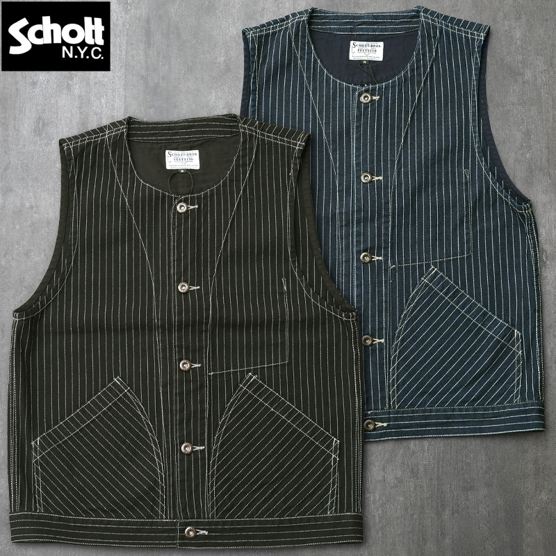 楽天市場】schott ショット（ベスト・ジレ｜トップス）：メンズ